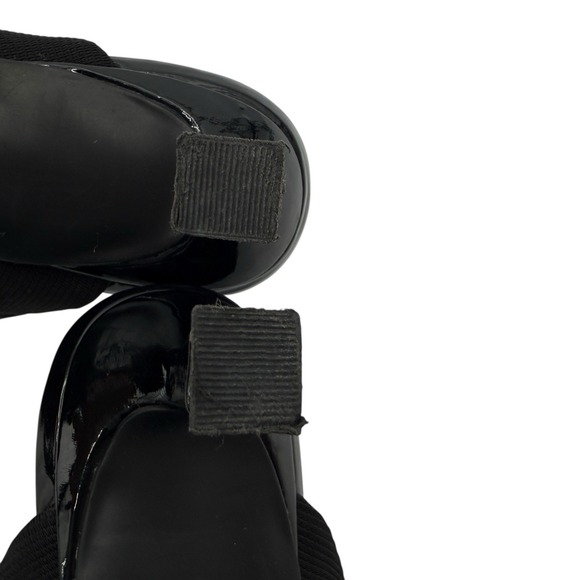 Anne Klein Akisabell Mule Heels 6.5M Black Stretch iFlex Kitten Heel NEW In Box - Picture 16 of 16